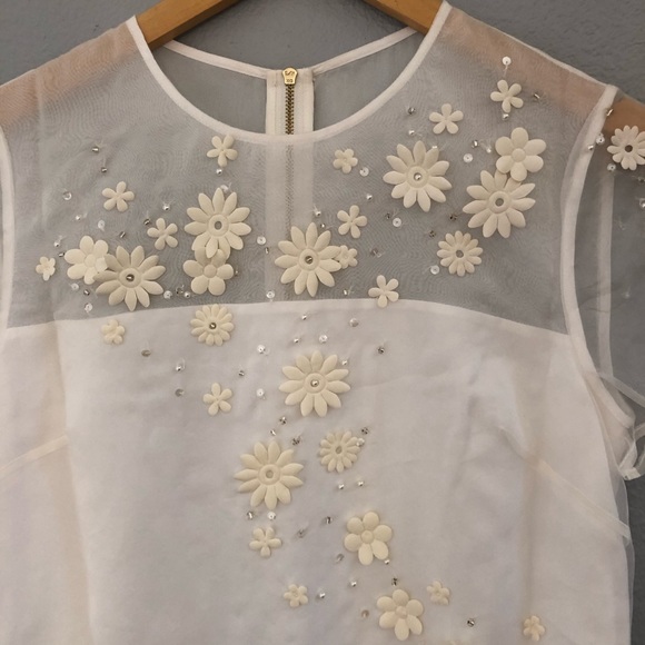 NWT Ted Baker Findon Embellished Floral Dress 2 - Picture 5 of 11